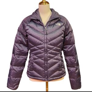 The North Face Aconcagua 650 Puffer Jacket Purple Size Small Womens